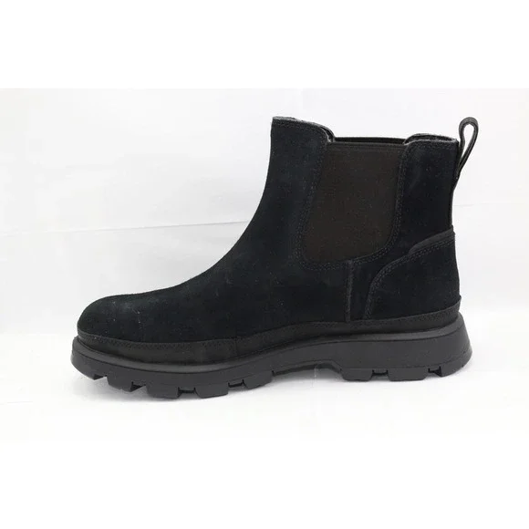 UGG CHELSEA MEN BOOTS LEATHER  Black Size 7 / UK 6 / EU 40 / JP 25 - Picture 12 of 16